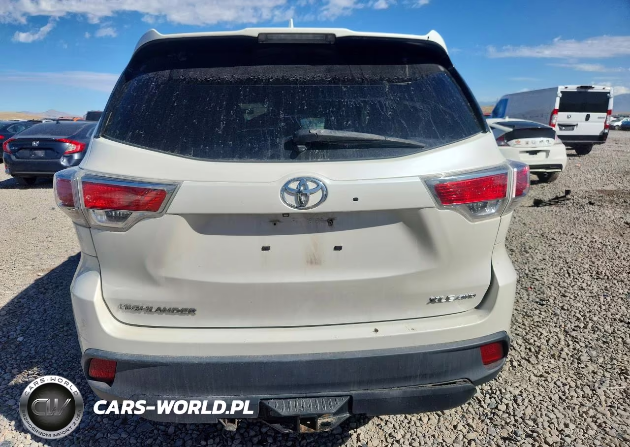 2014 Toyota Highlander Xle VIN:5TDJKRFH9ES017318 - 6