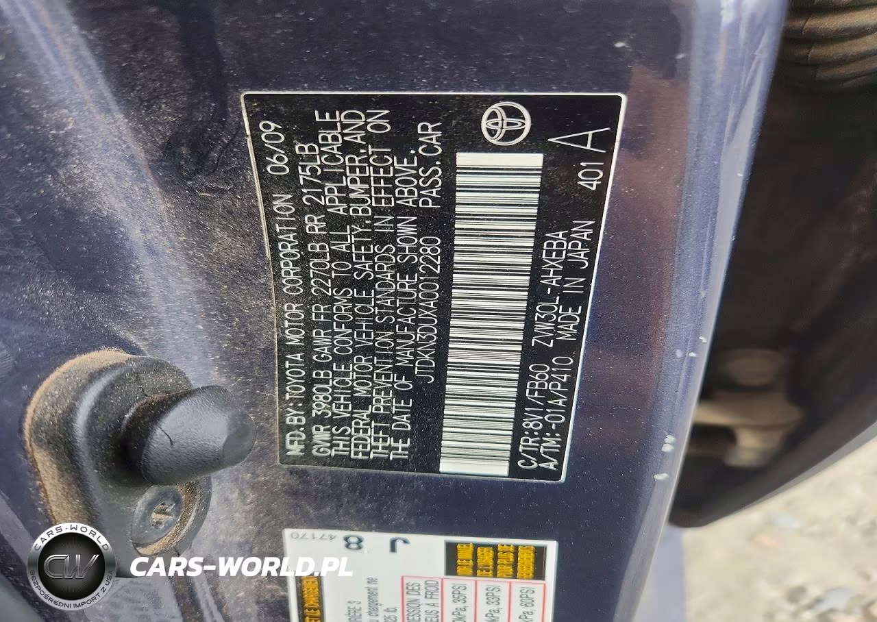 2010 Toyota Prius Ii VIN:JTDKN3DUXA0012280 - 12