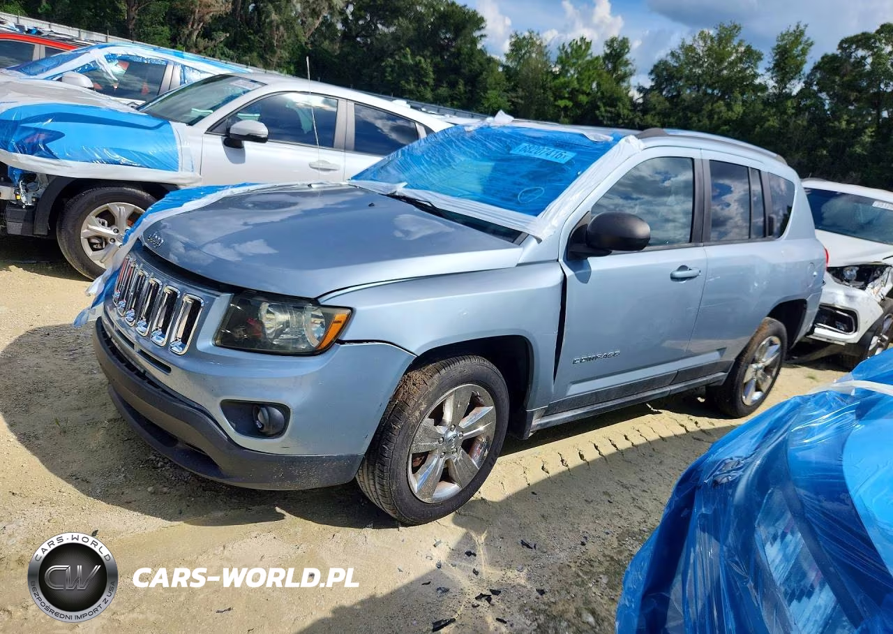 2013 Jeep Compass Latitude VIN:1C4NJCEB5DD141059 - 1