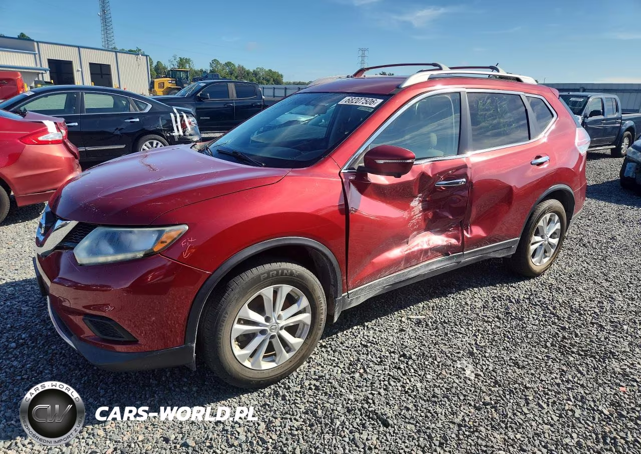 2015 Nissan Rogue Sv VIN:5N1AT2ML1FC832106 - 1