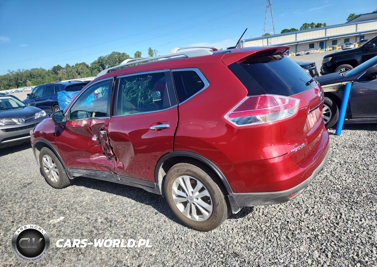 2015 Nissan Rogue Sv VIN:5N1AT2ML1FC832106 - 2