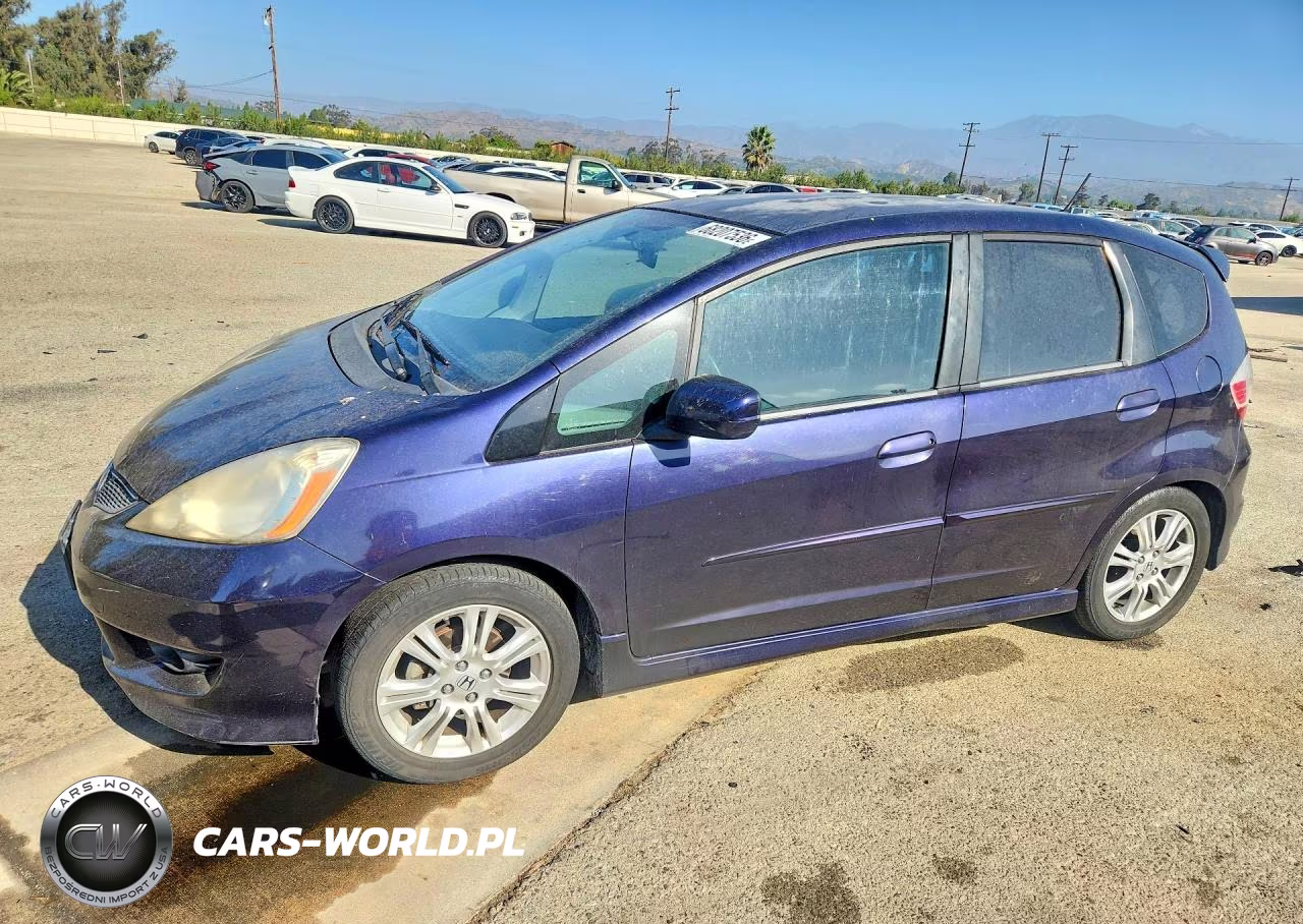 2009 Honda Fit Sport VIN:JHMGE88469S028133 - 1