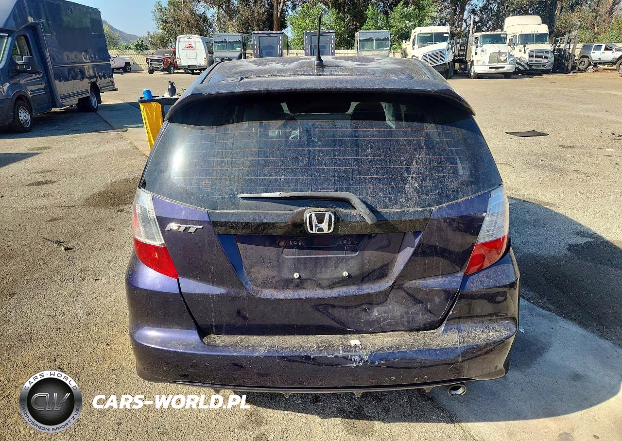 2009 Honda Fit Sport VIN:JHMGE88469S028133 - 6