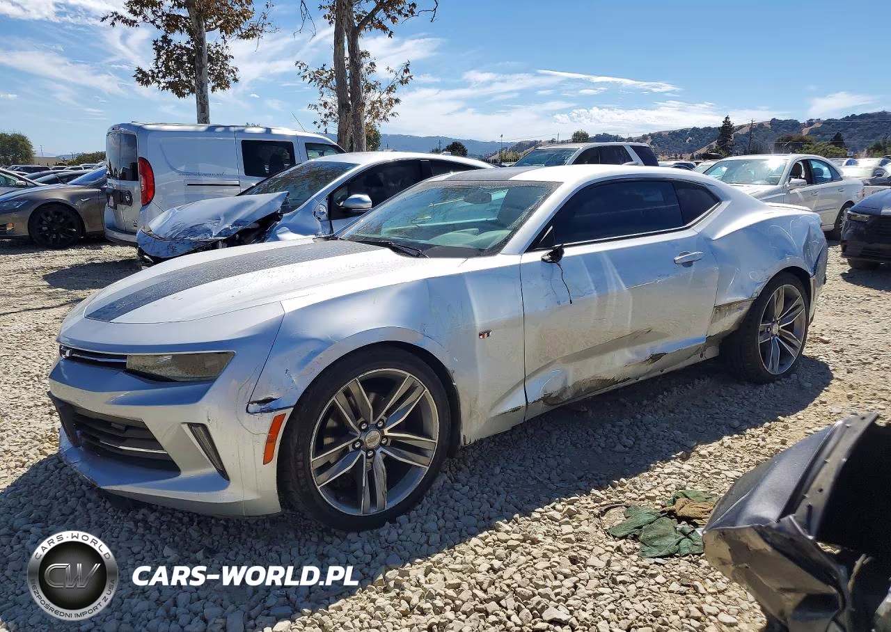 2016 Chevrolet Camaro Lt VIN:1G1FB1RS8G0163495 - 1