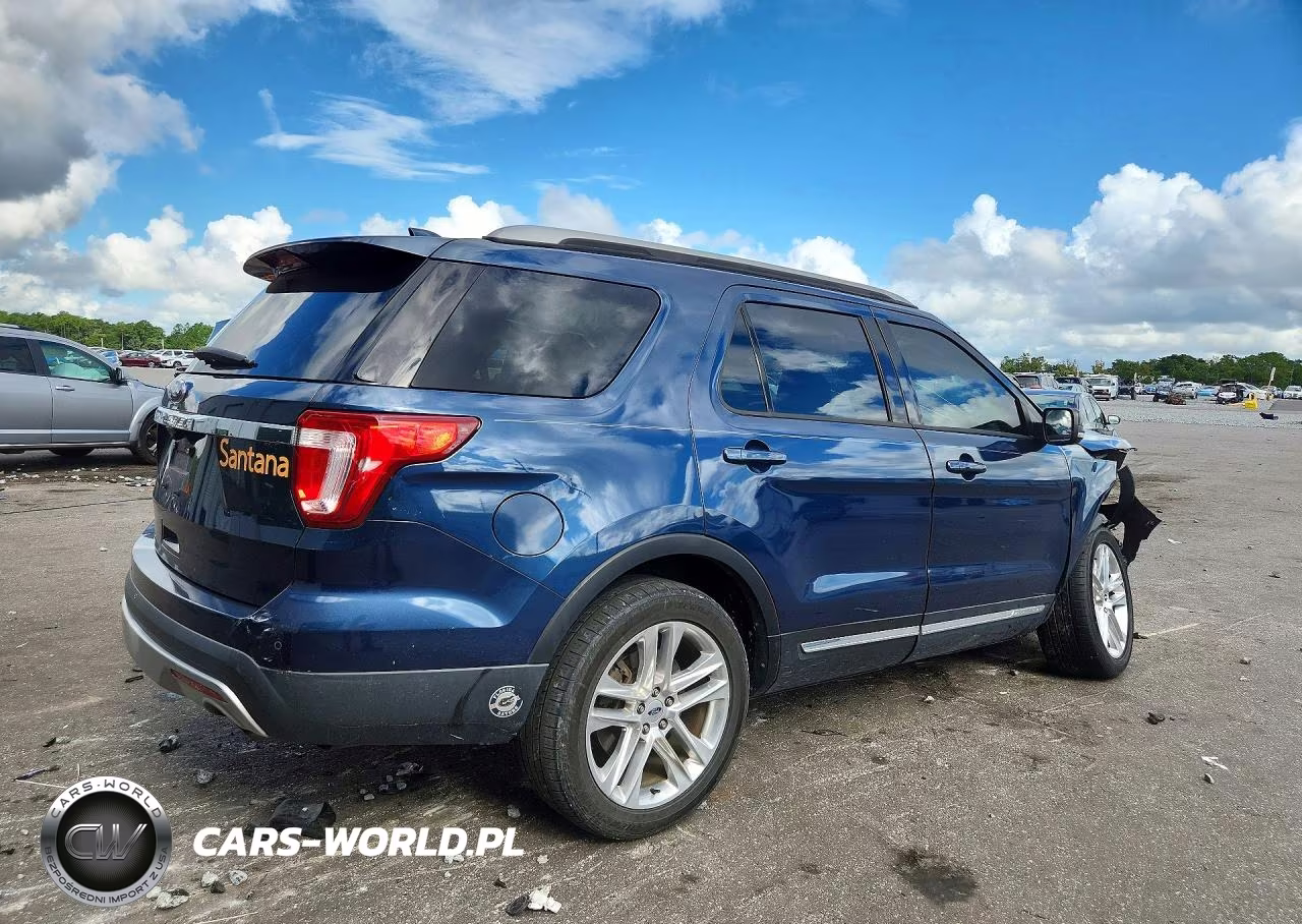 2017 Ford Explorer Xlt VIN:1FM5K7D85HGC29877 - 3