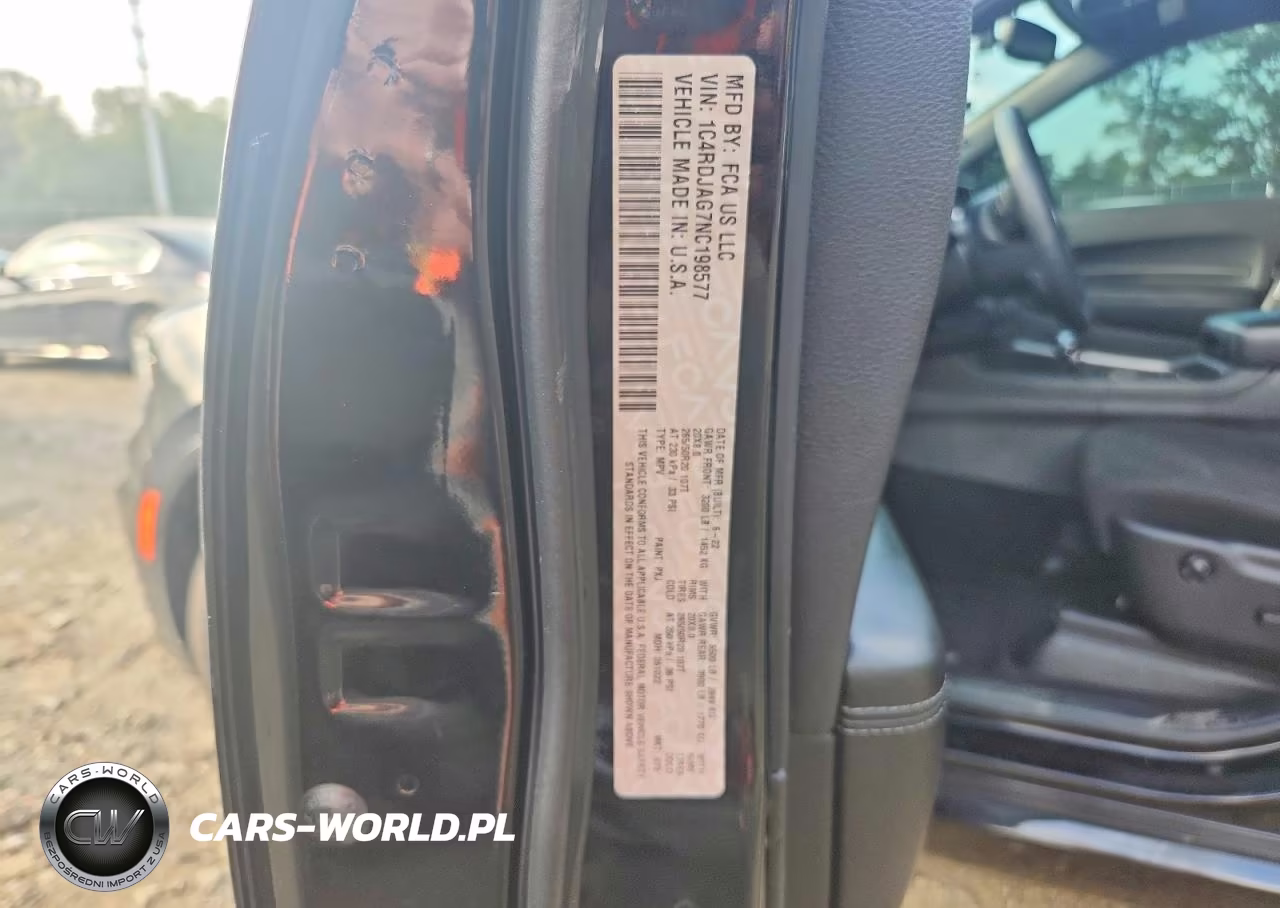 2022 Dodge Durango Sxt VIN:1C4RDJAG7NC198577 - 13