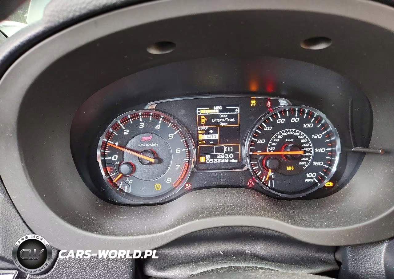 2018 Subaru Wrx Sti Limited VIN:JF1VA2T65J9833794 - 9