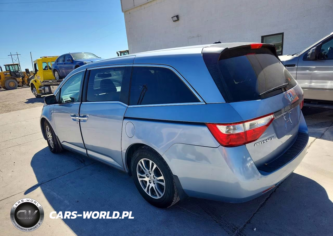 2011 Honda Odyssey Exl VIN:5FNRL5H64BB051252 - 2
