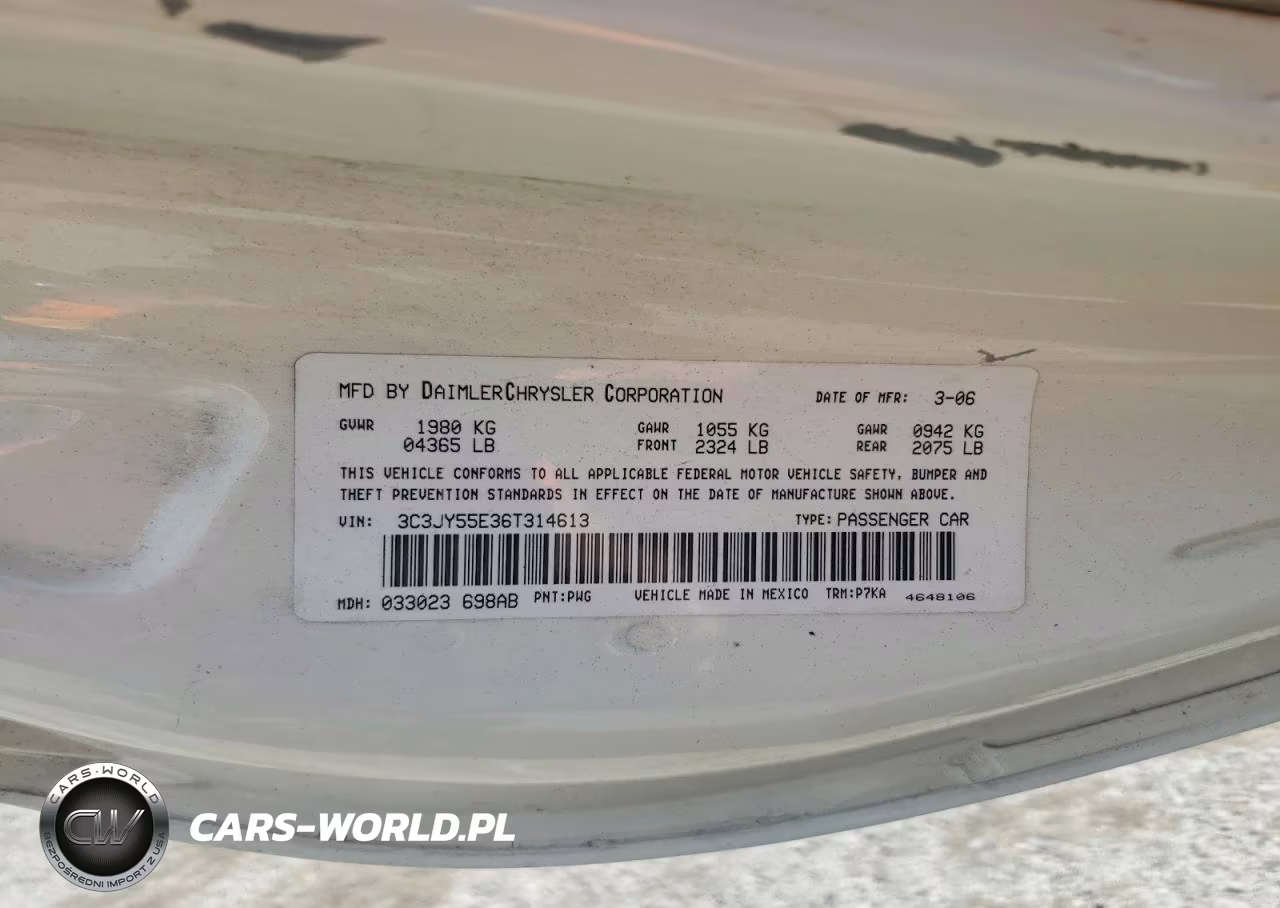 2006 Chrysler Pt Cruiser Touring VIN:3C3JY55E36T314613 - 14