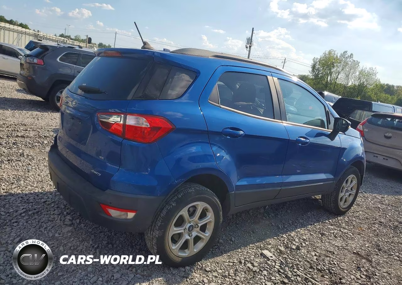 2020 Ford Ecosport Se VIN:MAJ6S3GL4LC311932 - 3
