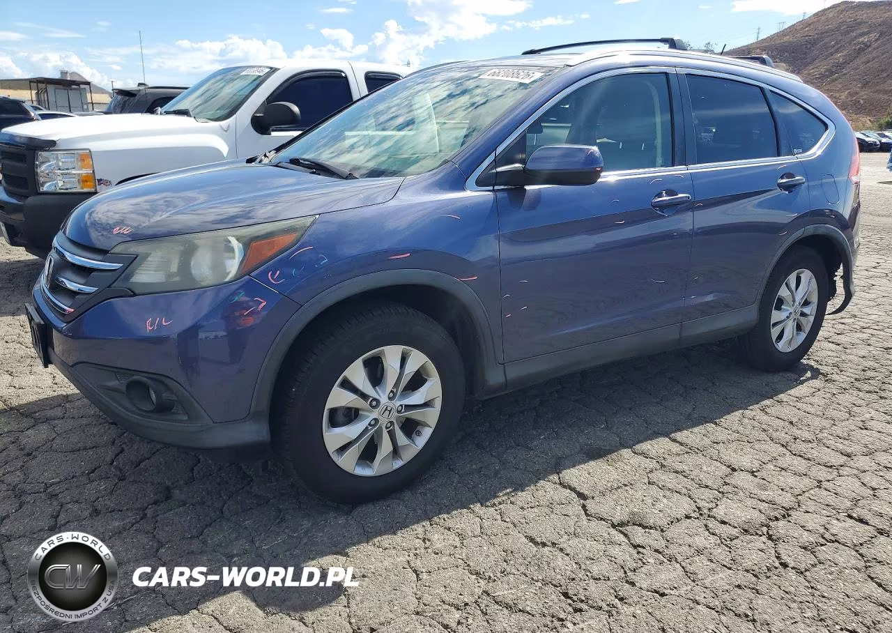 2012 Honda Cr-V Exl VIN:JHLRM3H72CC005804 - 1