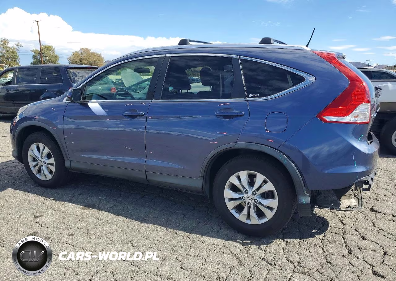 2012 Honda Cr-V Exl VIN:JHLRM3H72CC005804 - 2