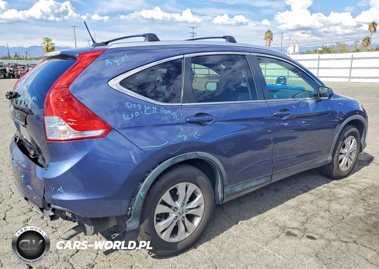 2012 Honda Cr-V Exl VIN:JHLRM3H72CC005804 - 3