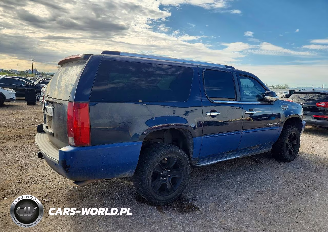 2007 Cadillac Escalade Esv VIN:1GYFK66887R238862 - 3