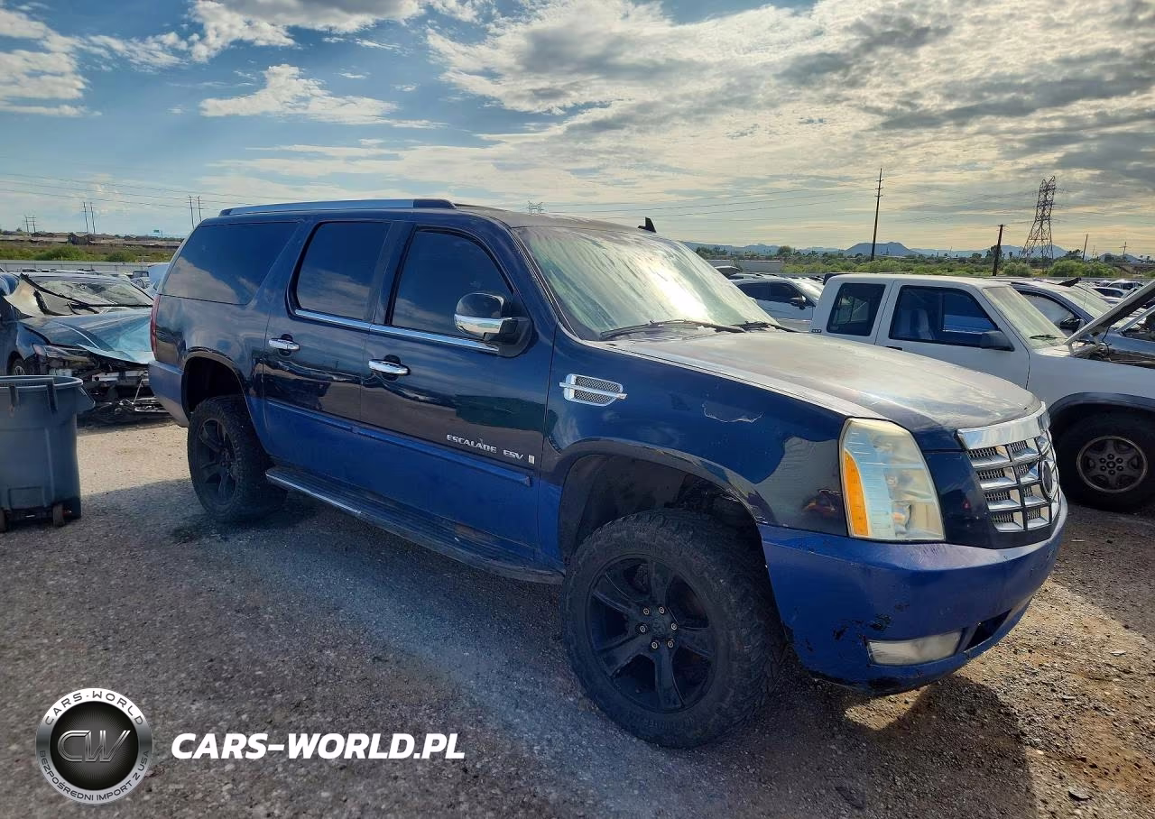 2007 Cadillac Escalade Esv VIN:1GYFK66887R238862 - 4