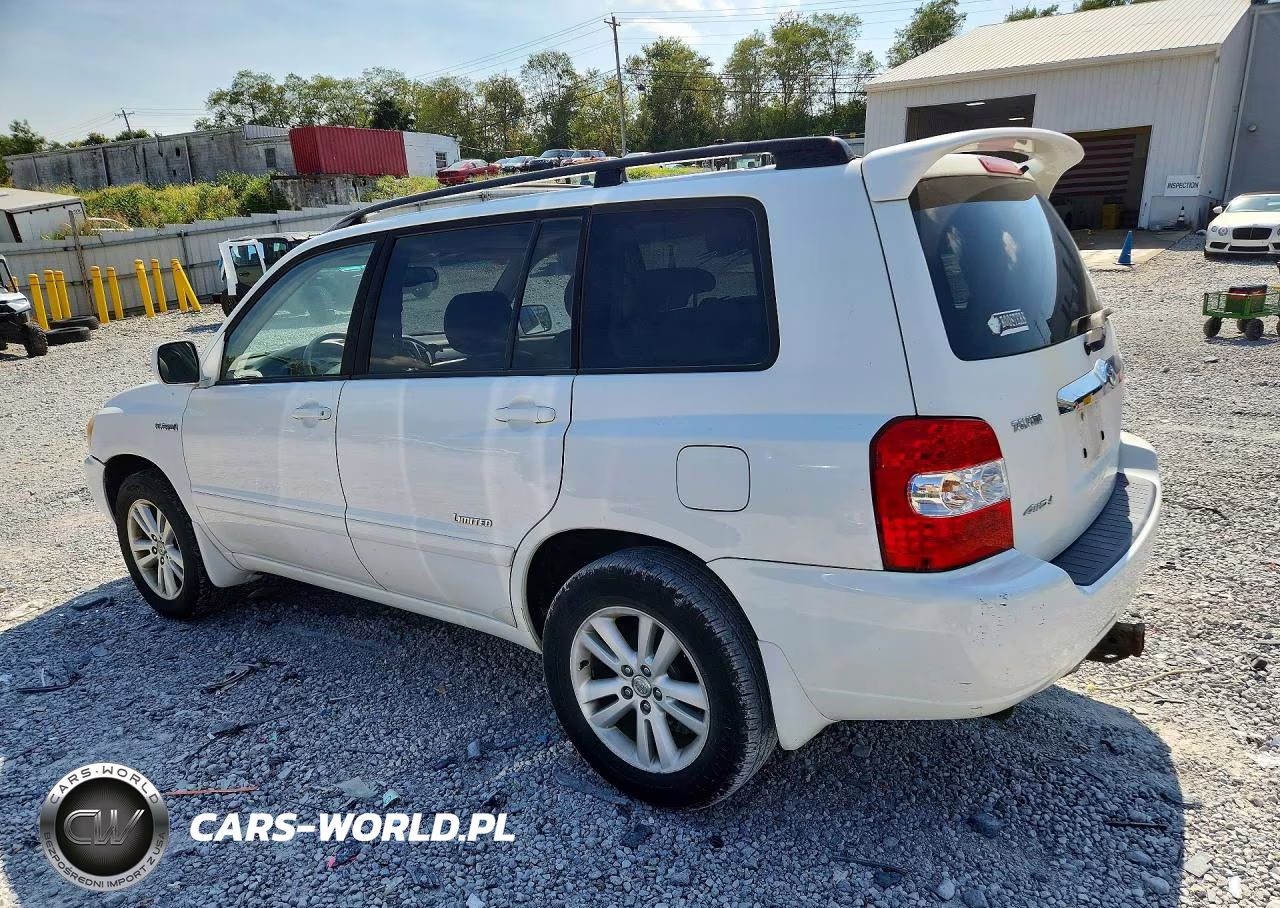 2006 Toyota Highlander Hybrid VIN:JTEEW21AX60025550 - 2