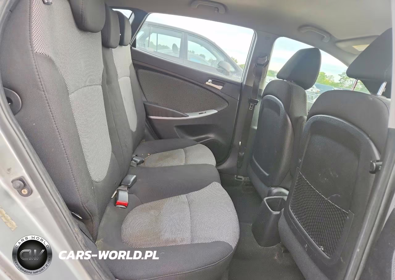 2012 Hyundai Accent Gs VIN:KMHCT5AE5CU006297 - 10