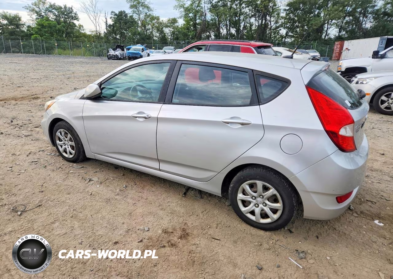 2012 Hyundai Accent Gs VIN:KMHCT5AE5CU006297 - 2