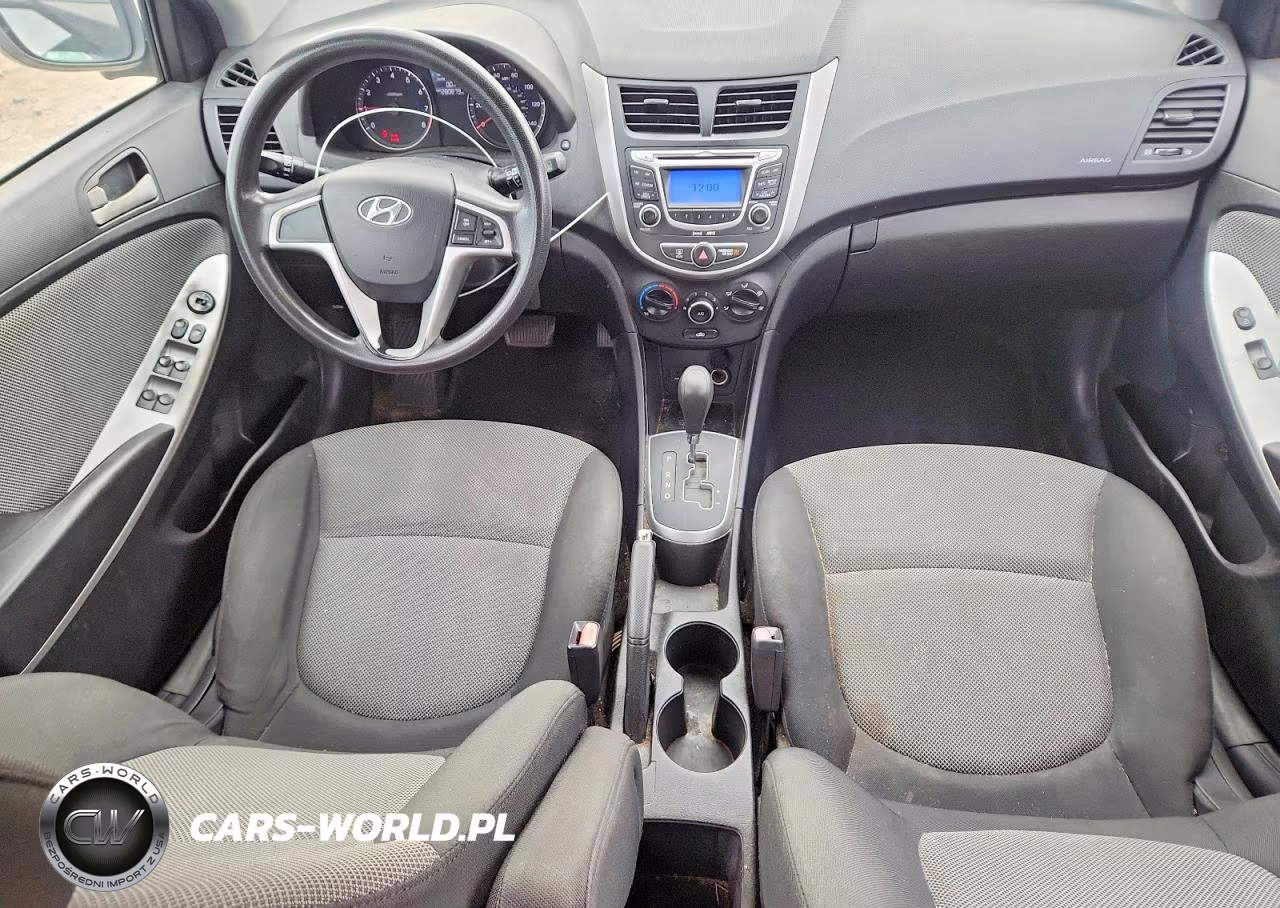 2012 Hyundai Accent Gs VIN:KMHCT5AE5CU006297 - 8