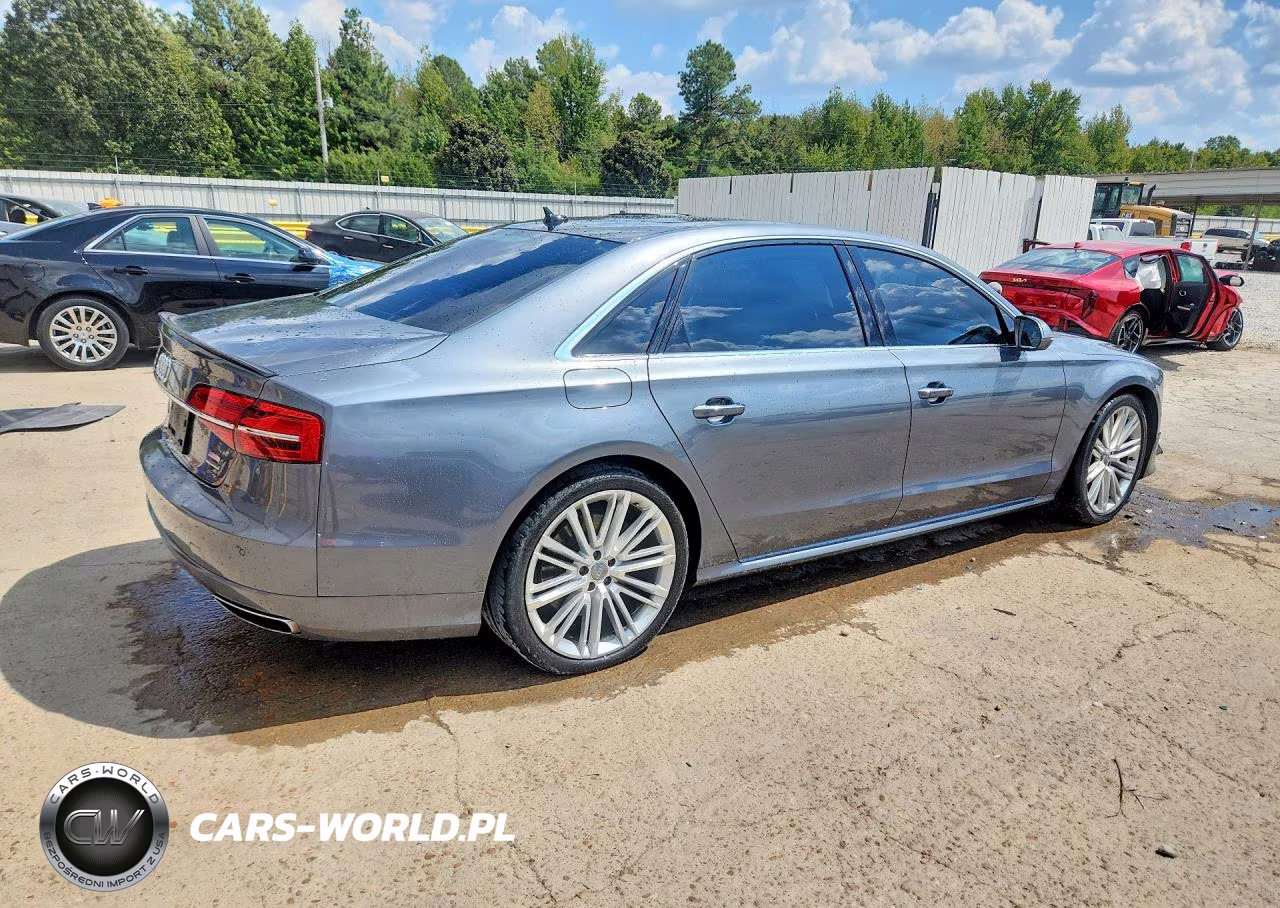 2017 Audi A8 L Quattro VIN:WAU44AFD6HN017449 - 3