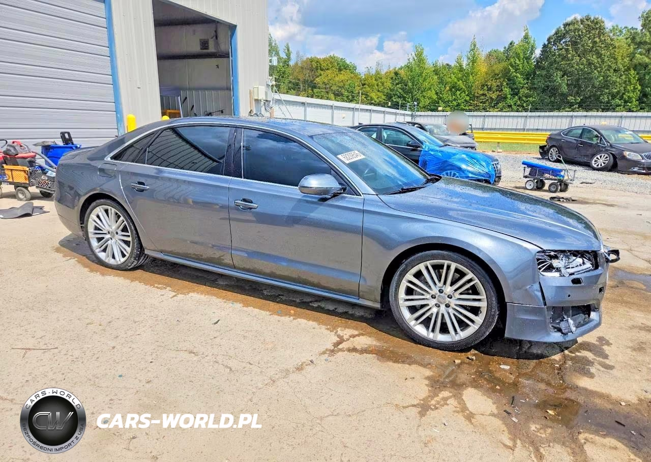 2017 Audi A8 L Quattro VIN:WAU44AFD6HN017449 - 4