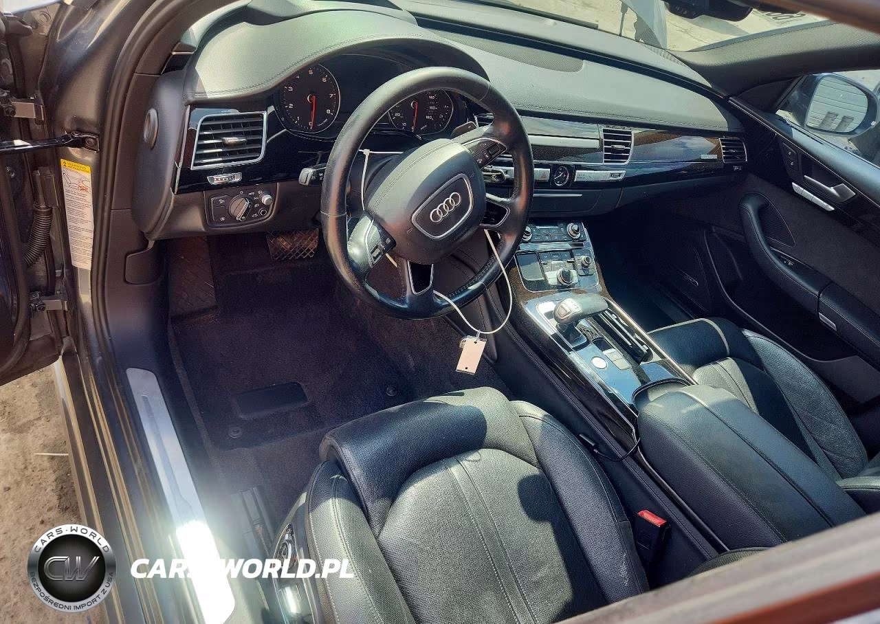 2017 Audi A8 L Quattro VIN:WAU44AFD6HN017449 - 8