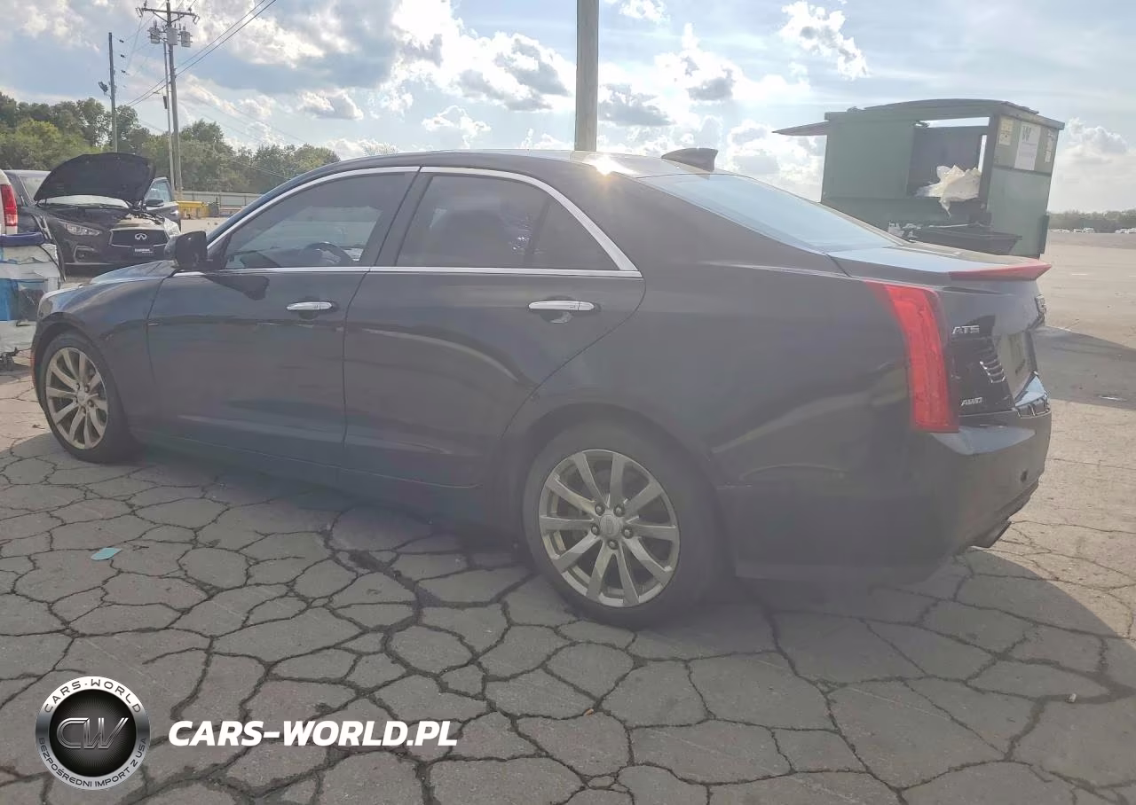 2018 Cadillac Ats Luxury VIN:1G6AF5SX3J0176684 - 2