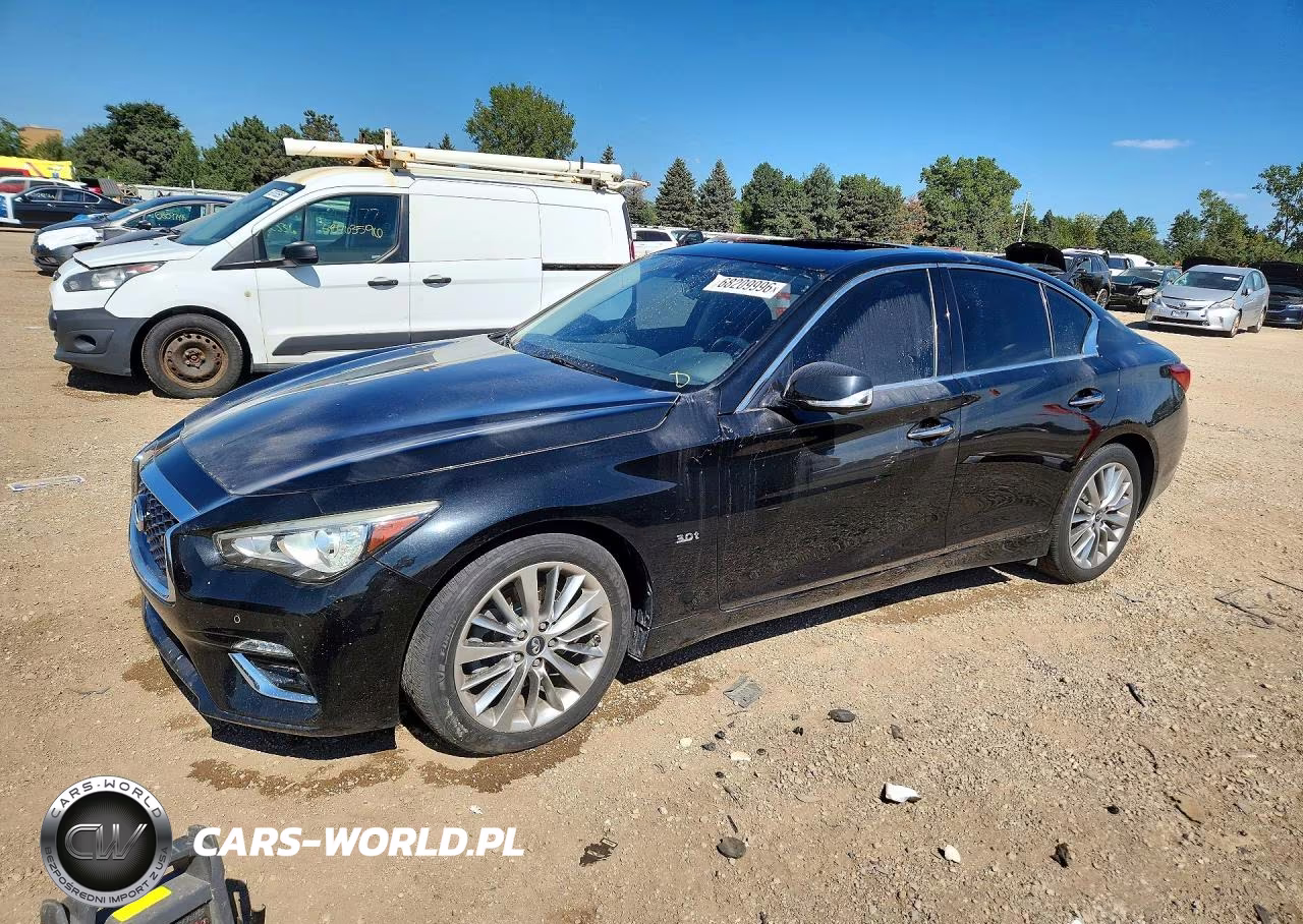 2019 Infiniti Q50 3.0T Luxe VIN:JN1EV7AR1KM550044 - 1