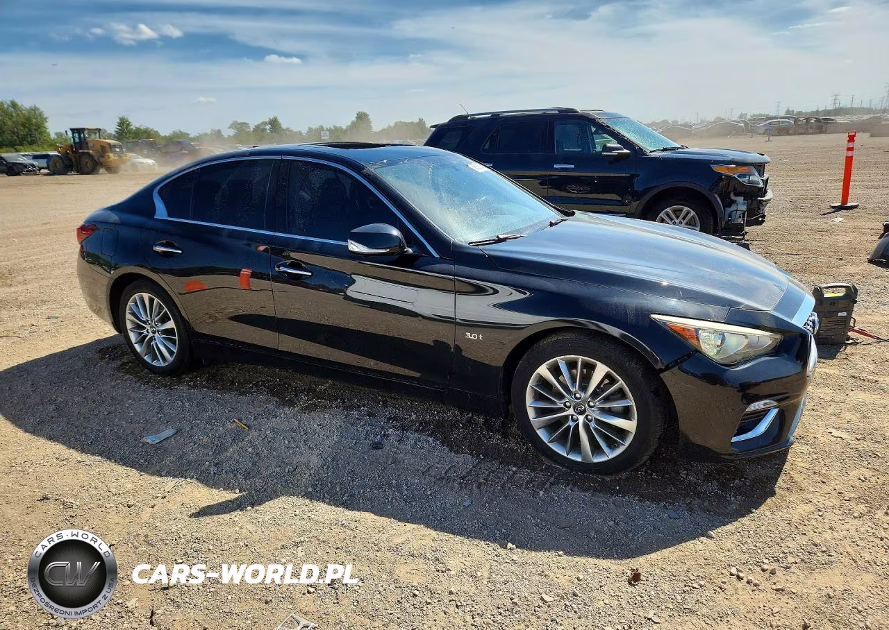 2019 Infiniti Q50 3.0T Luxe VIN:JN1EV7AR1KM550044 - 4