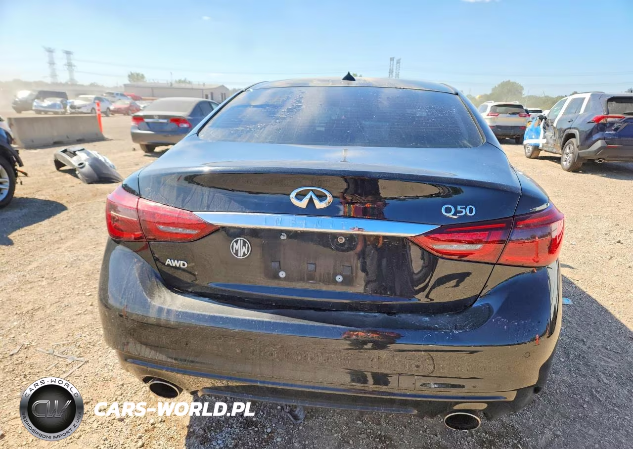 2019 Infiniti Q50 3.0T Luxe VIN:JN1EV7AR1KM550044 - 6