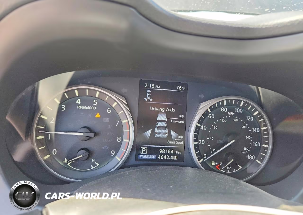 2019 Infiniti Q50 3.0T Luxe VIN:JN1EV7AR1KM550044 - 9