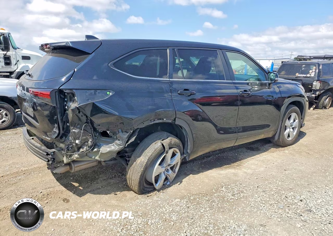 2024 Toyota Highlander Le VIN:5TDKDRBH1RS566179 - 3