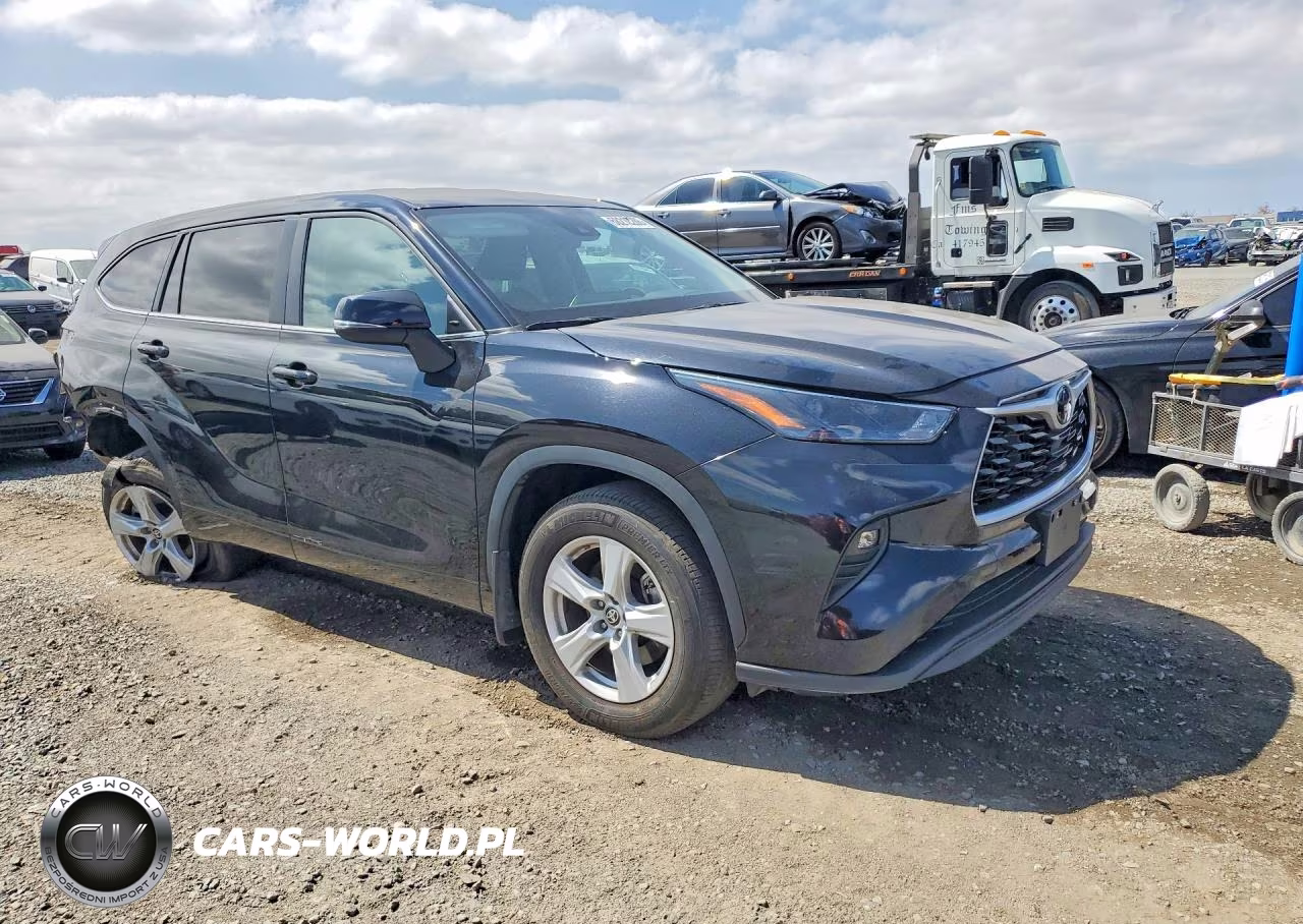 2024 Toyota Highlander Le VIN:5TDKDRBH1RS566179 - 4