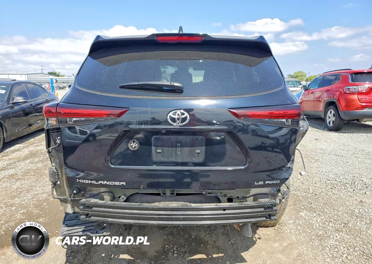 2024 Toyota Highlander Le VIN:5TDKDRBH1RS566179 - 6