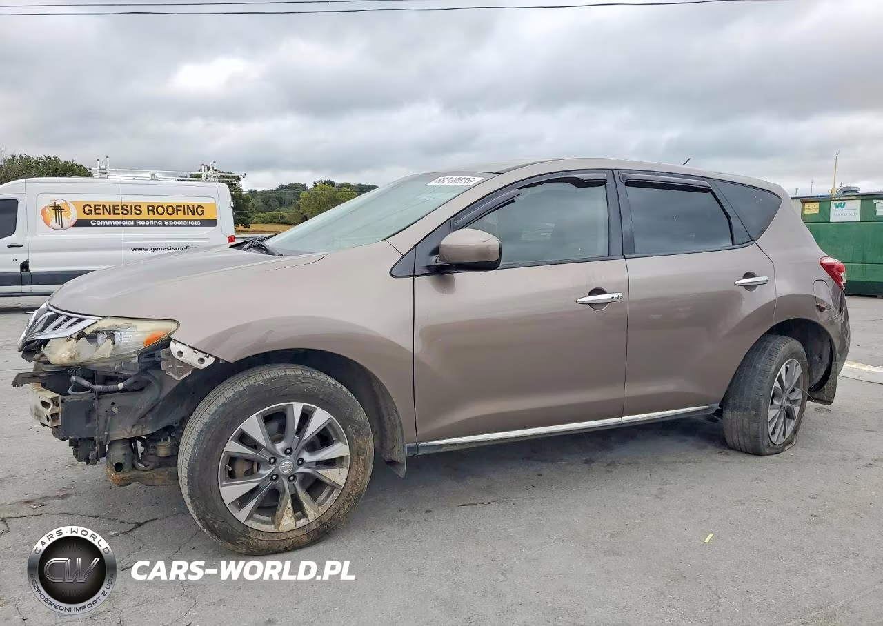 2013 Nissan Murano S VIN:JN8AZ1MU8DW204274 - 1