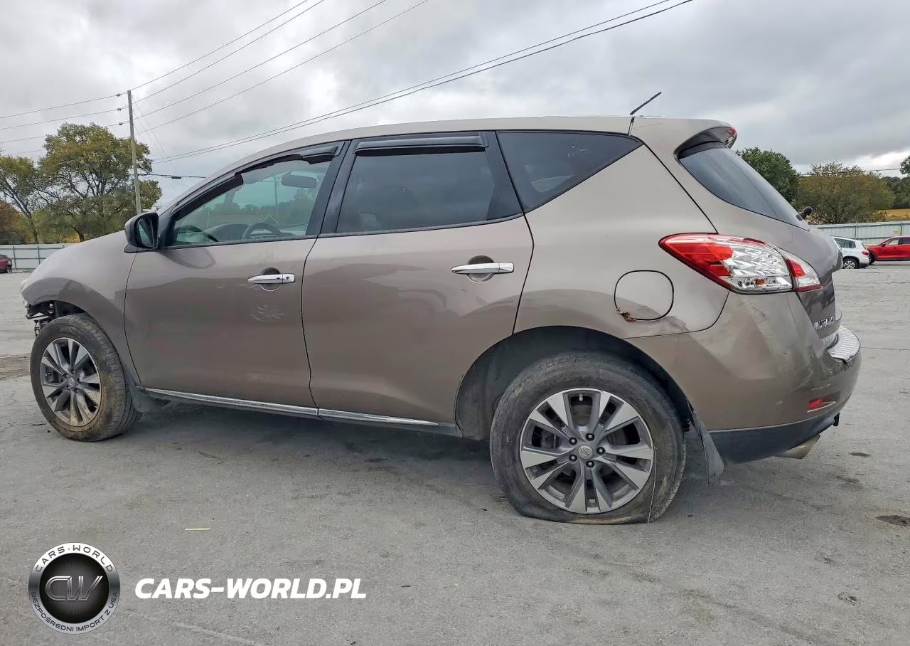2013 Nissan Murano S VIN:JN8AZ1MU8DW204274 - 2