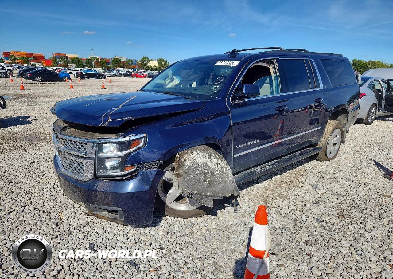 2018 Chevrolet Suburban K1500 Lt VIN:1GNSKHKC4JR396852 - 1