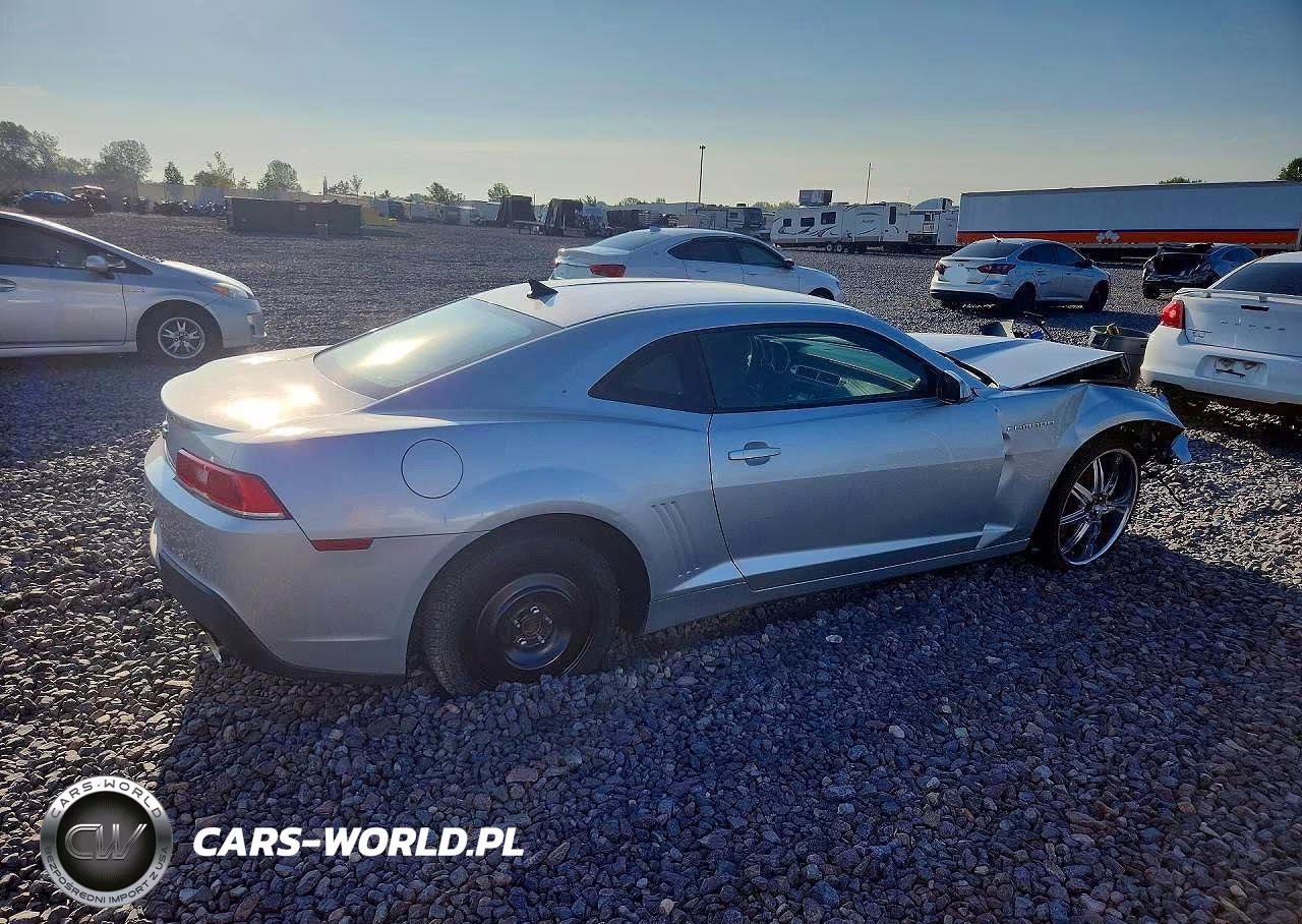 2014 Chevrolet Camaro Ls VIN:2G1FA1E32E9125832 - 3