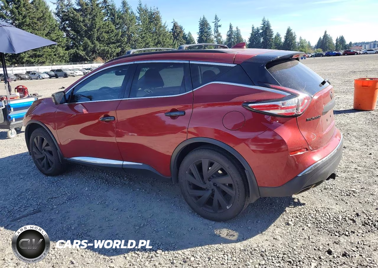 2018 Nissan Murano Platinum VIN:5N1AZ2MH5JN143290 - 2