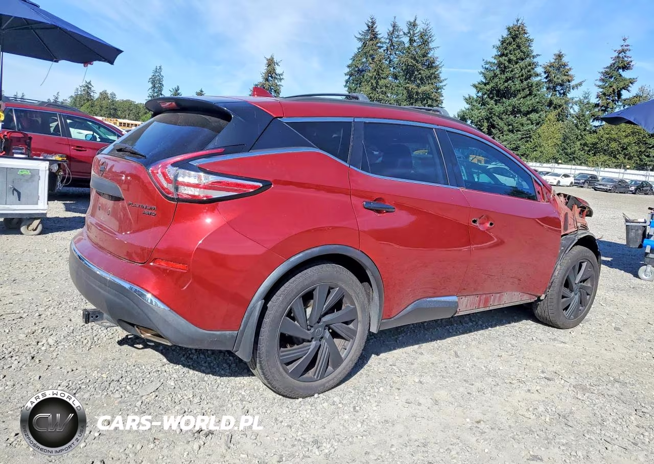 2018 Nissan Murano Platinum VIN:5N1AZ2MH5JN143290 - 3