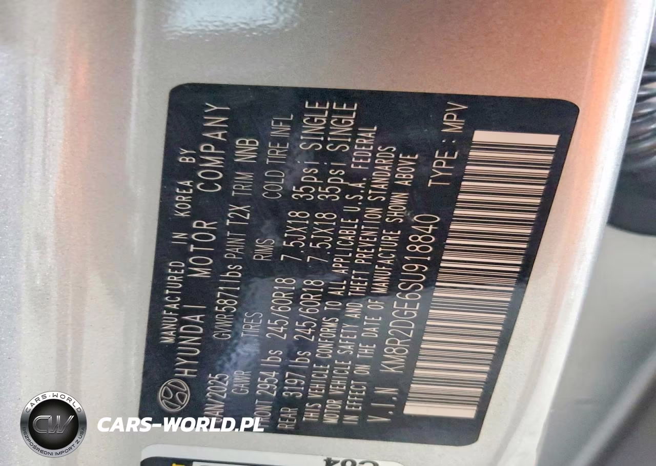 2025 Hyundai Palisade Sel VIN:KM8R2DGE6SU918840 - 14