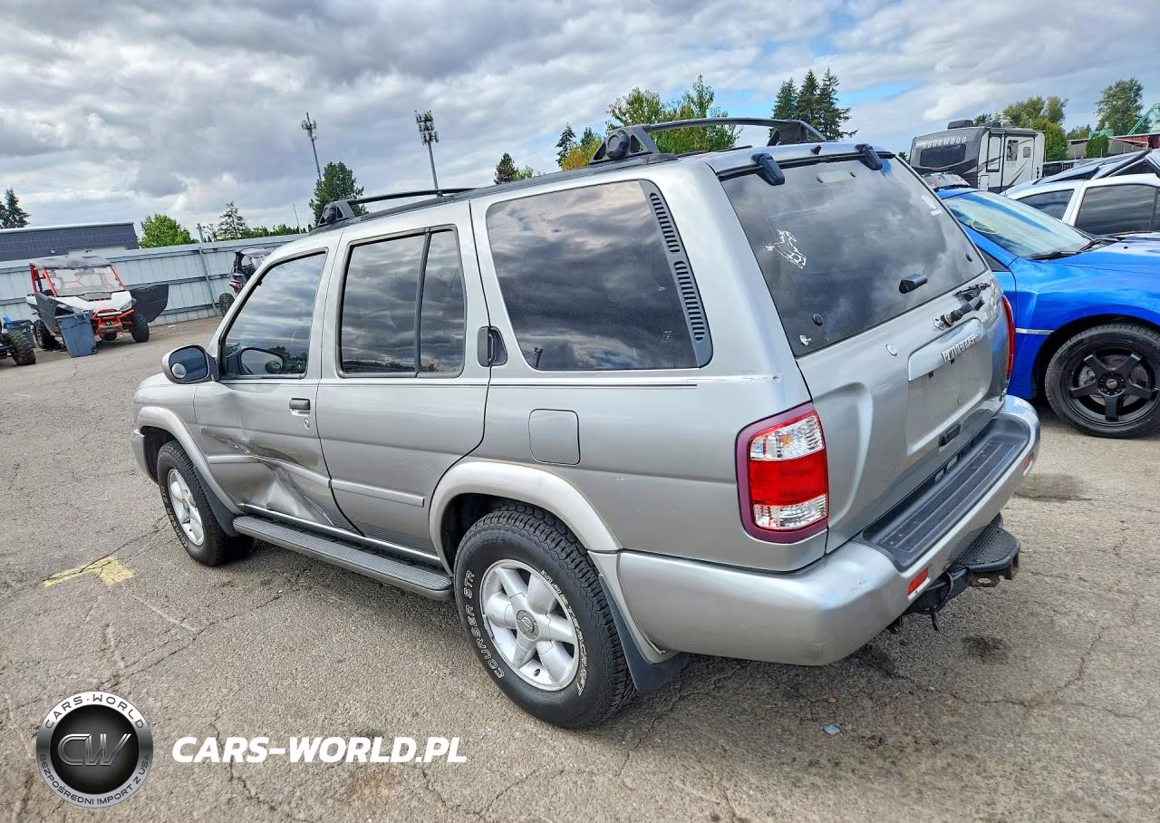 2000 Nissan Pathfinder Xe VIN:JN8AR07Y4YW397814 - 2