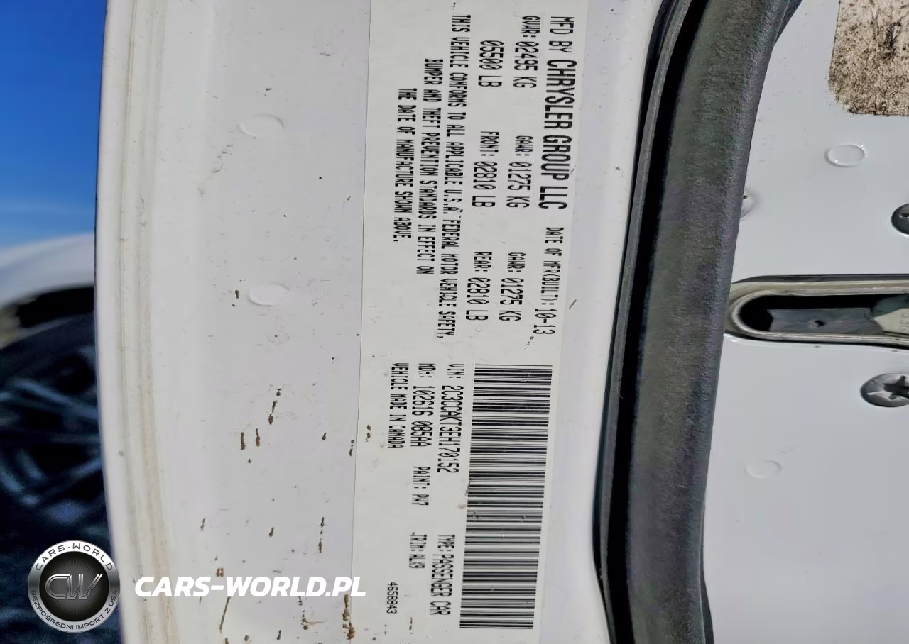 2014 Chrysler 300C VIN:2C3CCAKT3EH170152 - 13