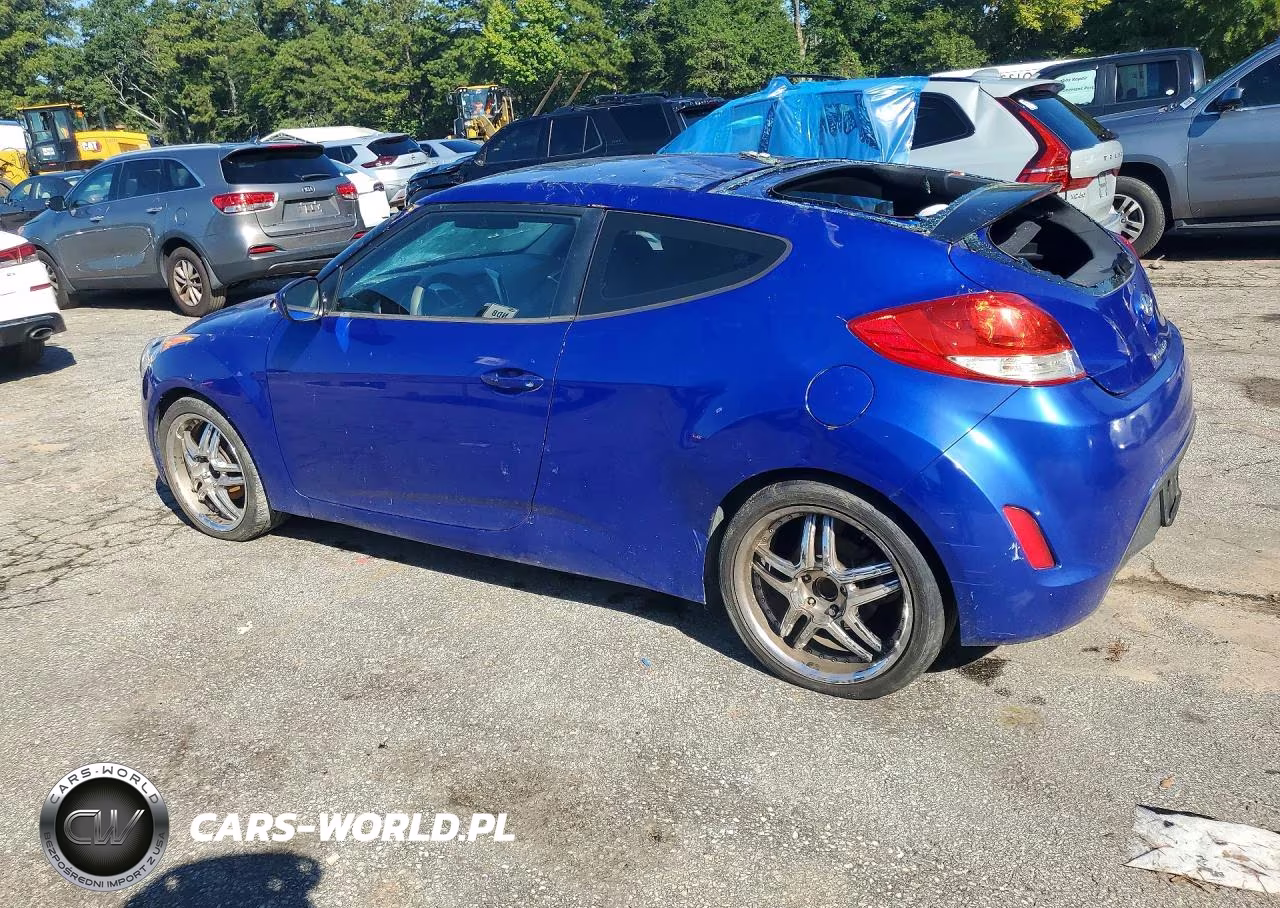 2012 Hyundai Veloster Base VIN:KMHTC6AD7CU065705 - 2