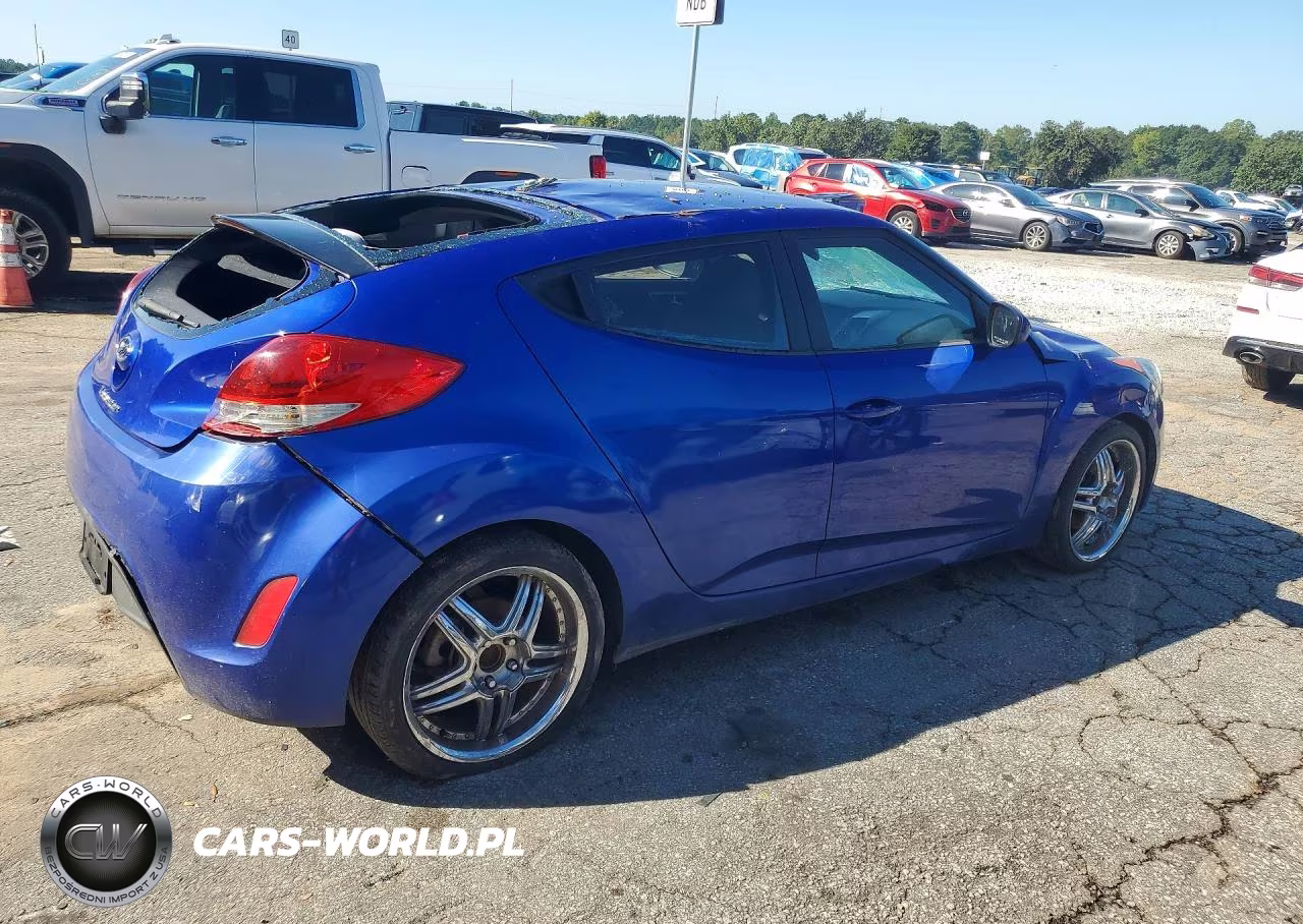 2012 Hyundai Veloster Base VIN:KMHTC6AD7CU065705 - 3