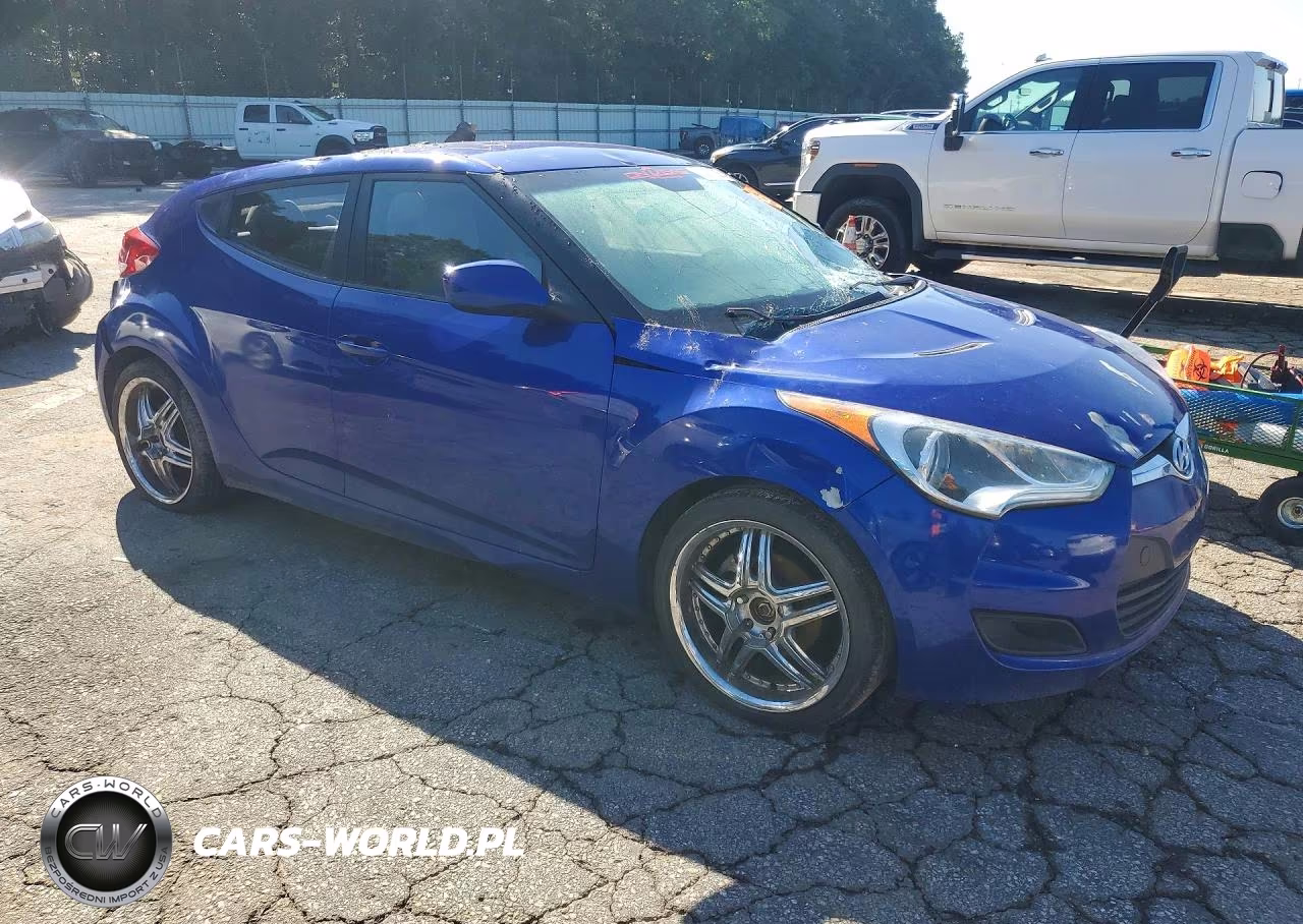 2012 Hyundai Veloster Base VIN:KMHTC6AD7CU065705 - 4