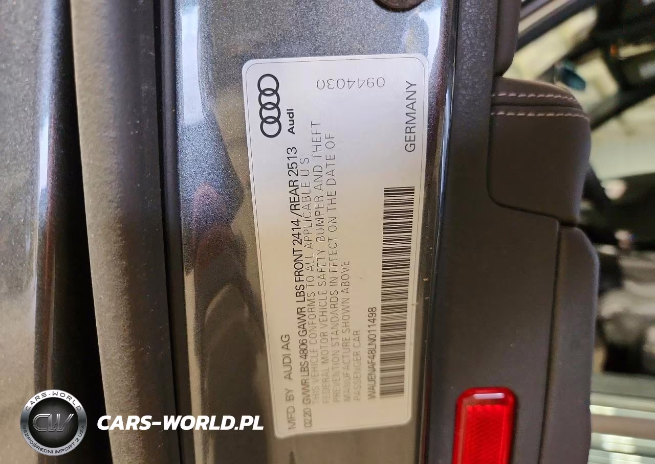 2020 Audi A4 Premium Plus VIN:WAUENAF48LN011498 - 12