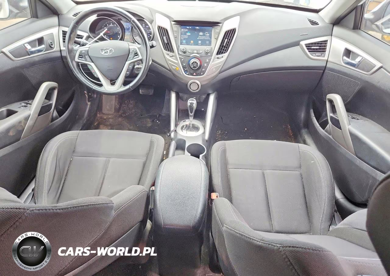 2017 Hyundai Veloster Base VIN:KMHTC6AD2HU309218 - 8