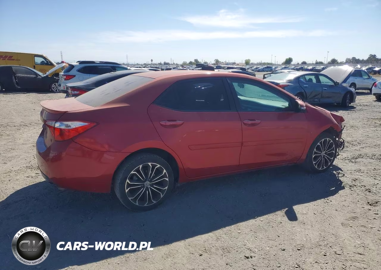 2016 Toyota Corolla S Plus VIN:5YFBURHE5GP464743 - 3