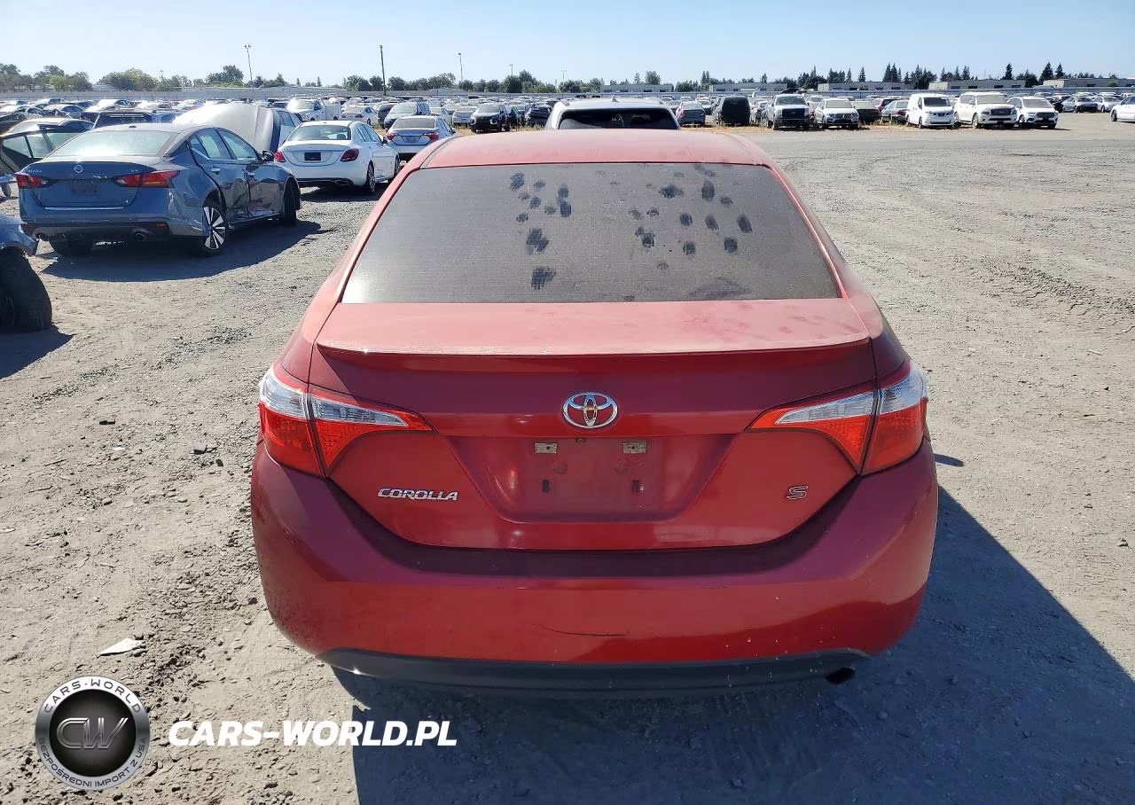 2016 Toyota Corolla S Plus VIN:5YFBURHE5GP464743 - 6